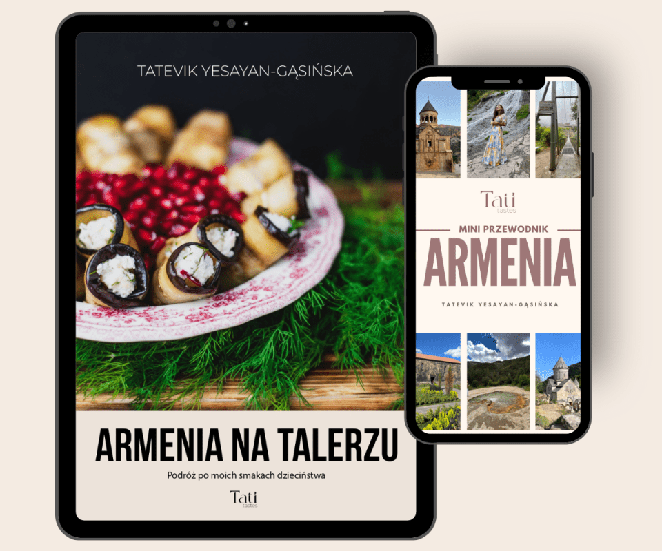 E-book z przepisami kuchni gruzińskiej i kuchni ormiańskiej